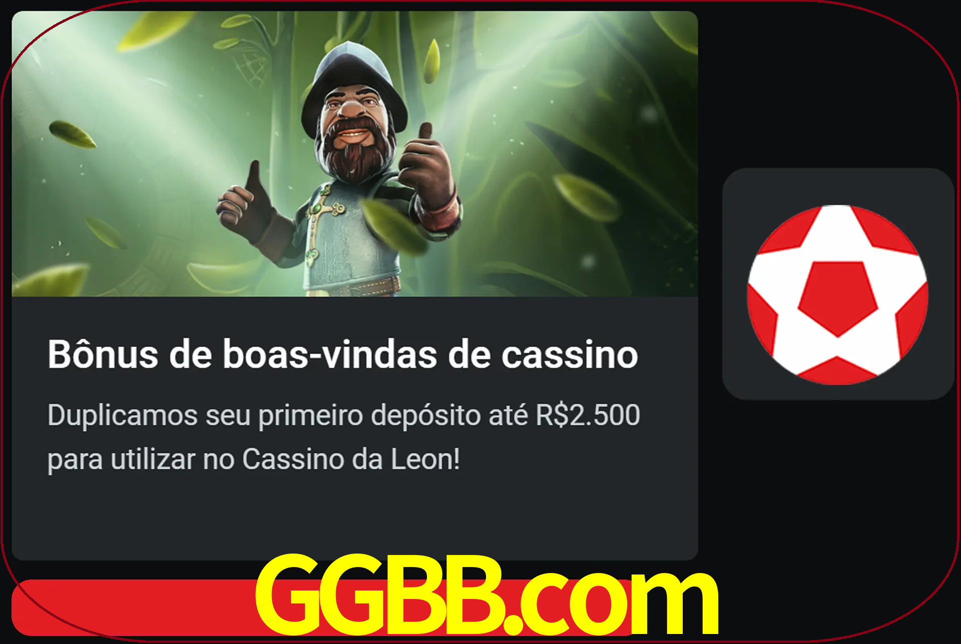 Receba seu dinheiro do bônus de boas-vindas após o primeiro depósito.